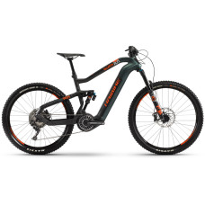 Велосипед HAIBIKE XDURO AllMtn 8.0 Carbon FLYON 27.5/29", рама L, сіро-зелено-оранжевий, 2020